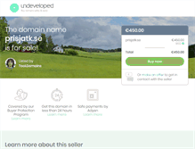 Tablet Screenshot of prisjatk.se